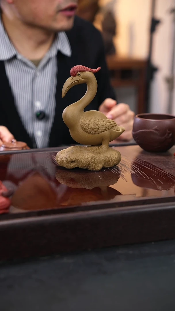 紫砂茶宠紫砂鸿运当头