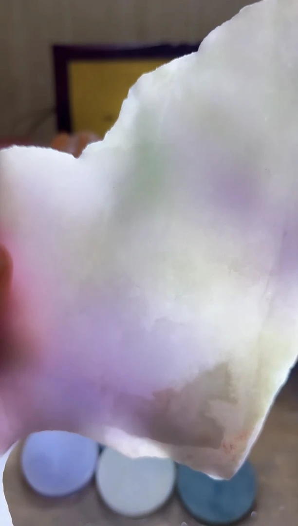 翡翠挂件未镶嵌 A货丫丫璀2960