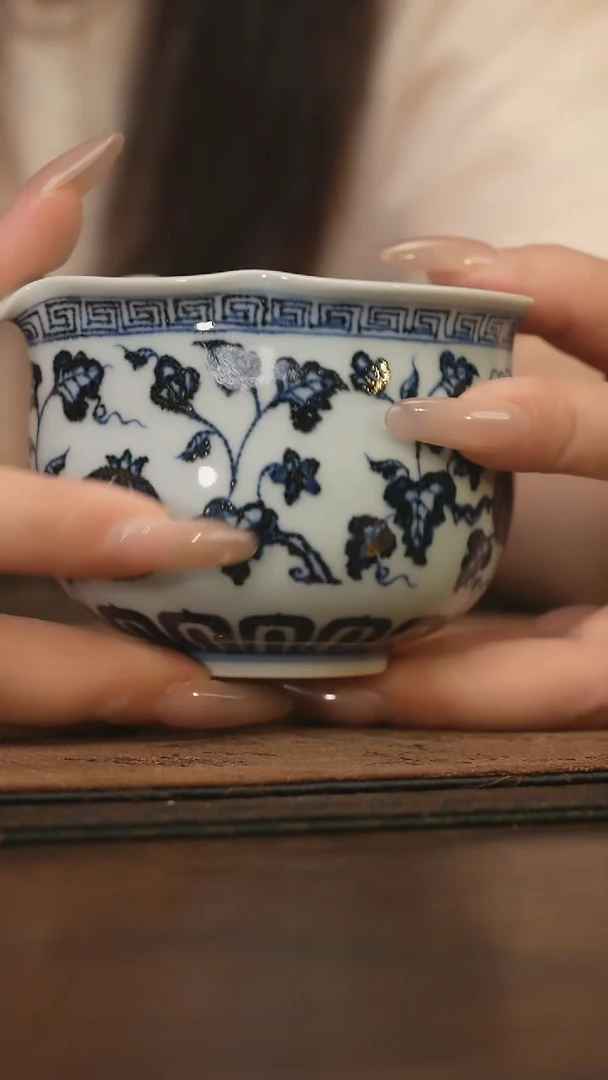 瓷片柴窑青花破价福利