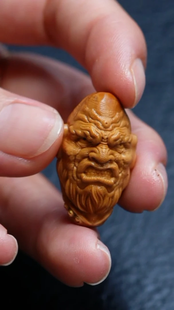 橄榄核吊坠苏工橄榄核