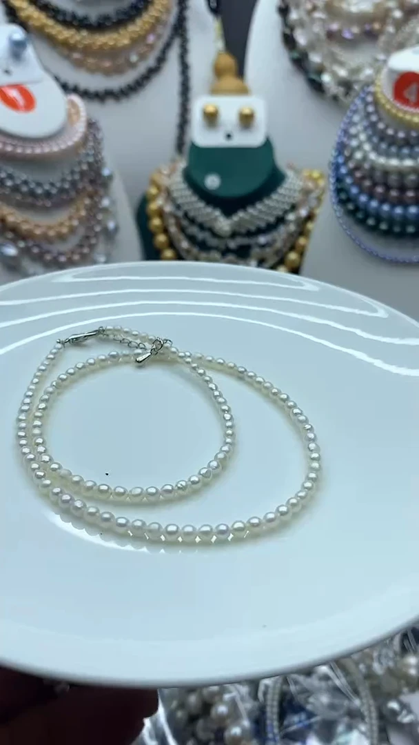 【闪购商品】淡水珍珠项链未镶嵌1