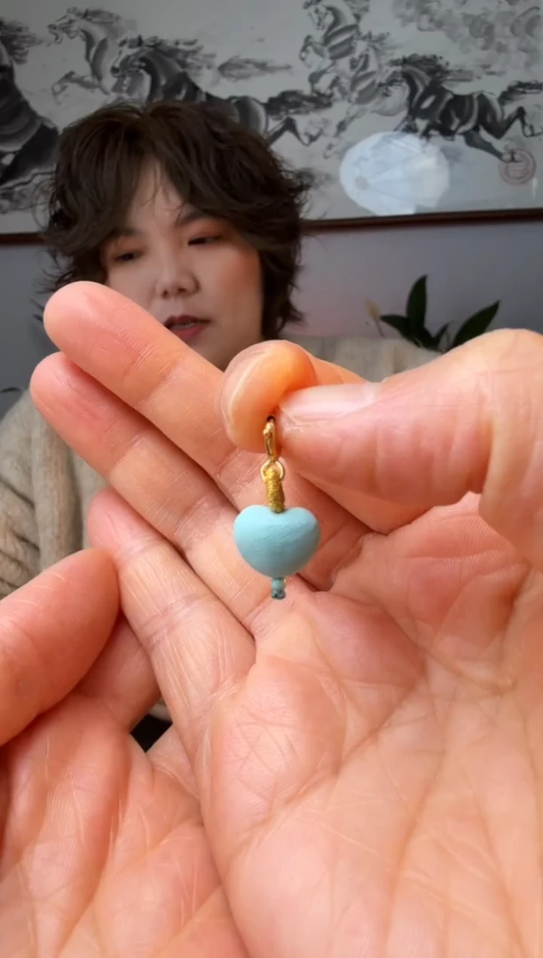 【闪购商品】绿松石提溜银S925镶嵌时尚百搭A1533