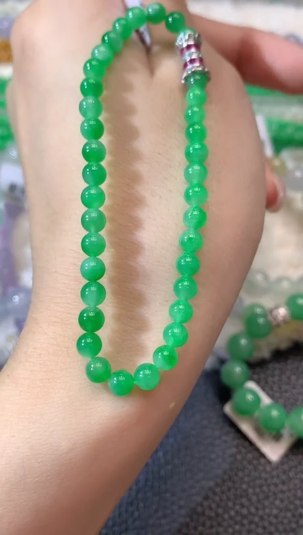 未镶嵌手串翡翠D41