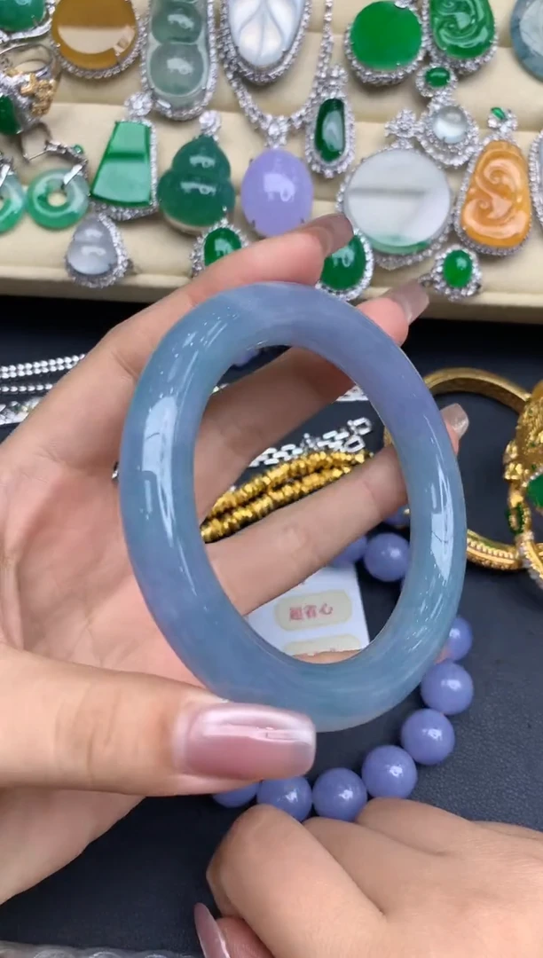 未镶嵌手镯翡翠400-中国好珍宝