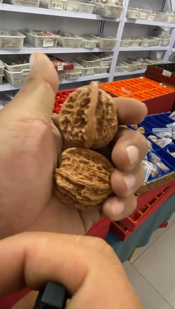 把件文玩核桃老款虎头38-39全品打底