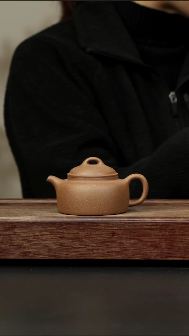 茶壶紫砂老段 过桥井栏