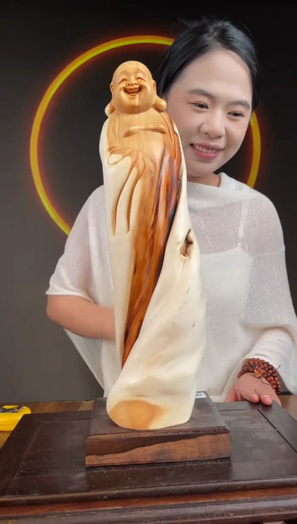 柏木（崖柏）手工摆件,先抢先得! 编号:144