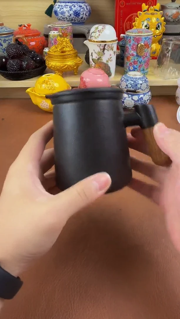 陶瓷茶具摆件旅行套组