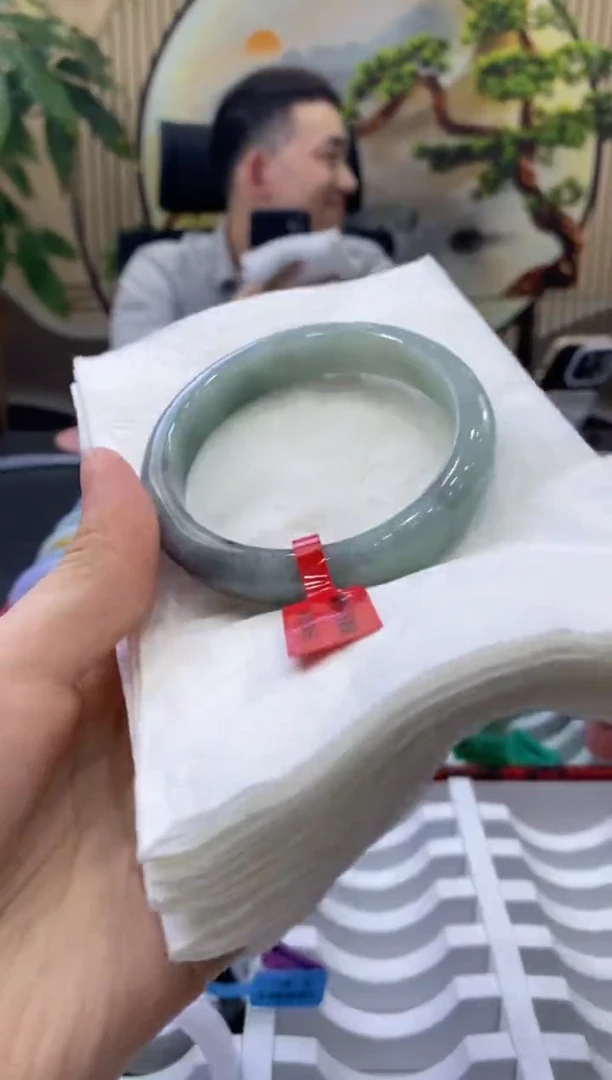 未镶嵌手镯翡翠0007357