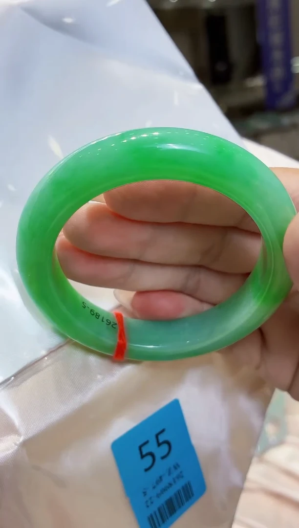 未镶嵌手镯翡翠翡翠手镯55-54-56