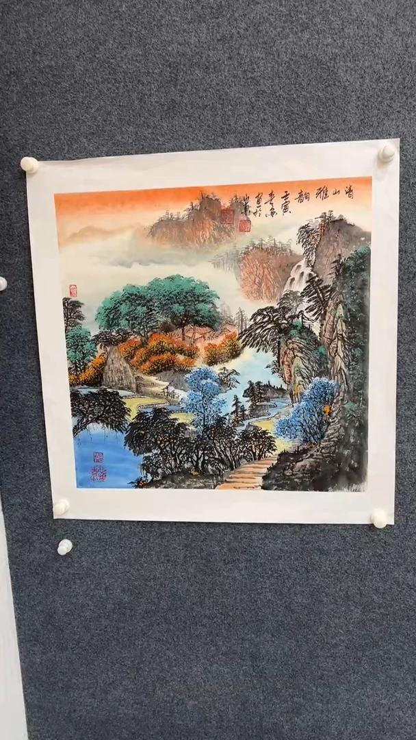 国画9.19-臻选-黄春香-斗方-96