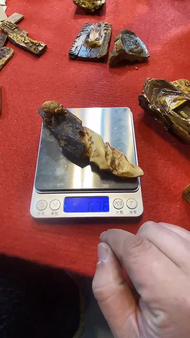 泥塑小把玩件摆件