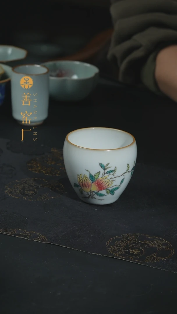 【闪购商品】善窑厂福利佛手大缸杯