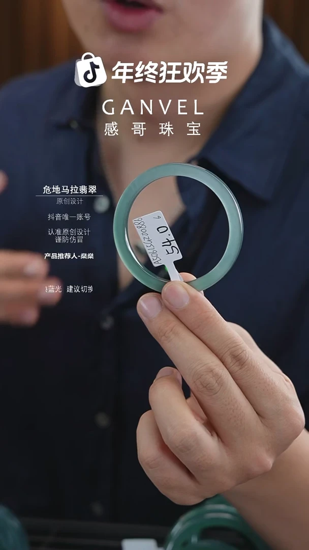 未镶嵌手镯翡翠54.06
