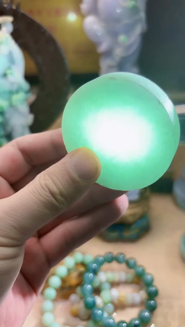 未镶嵌挂件翡翠A货张麦9513