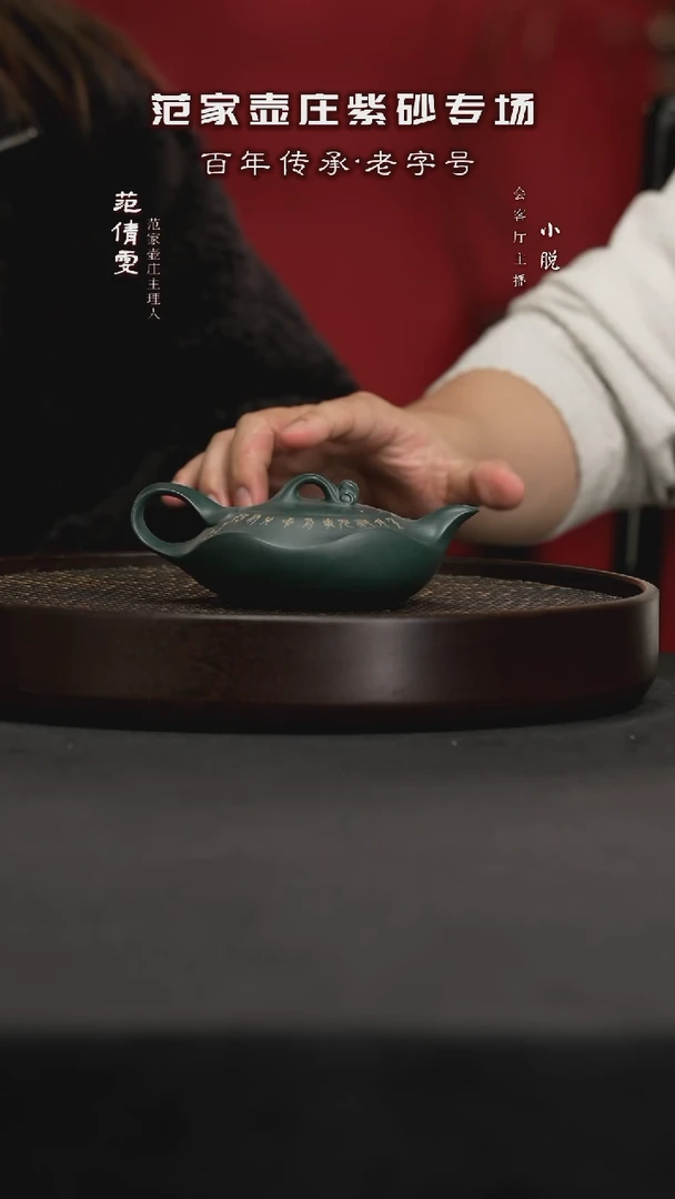 【闪购商品】紫砂茶壶JTT263范倩雯水云间汪泥绘苏门230