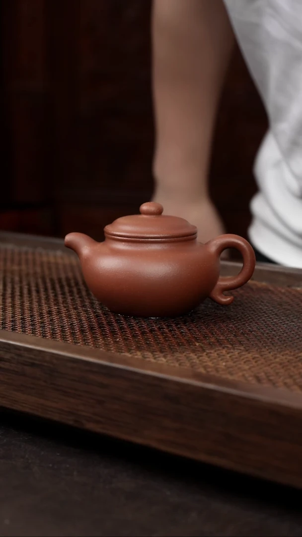 茶壶紫砂红降坡大亨仿古