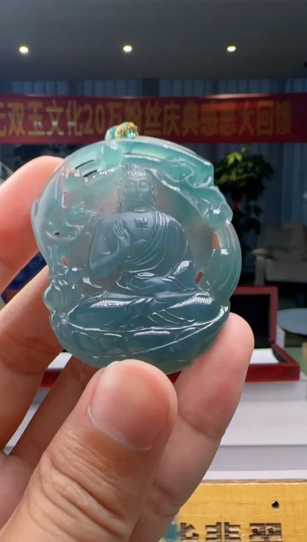 翡翠未镶嵌吊坠(赠链)XM@@960Q3J17261H