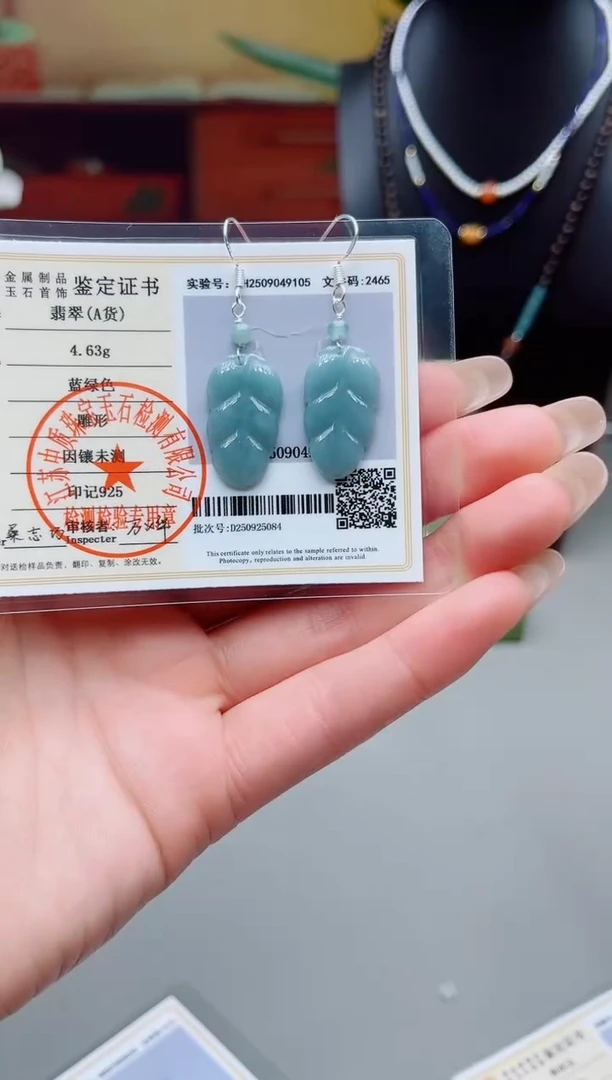 未镶嵌翡翠耳饰X30