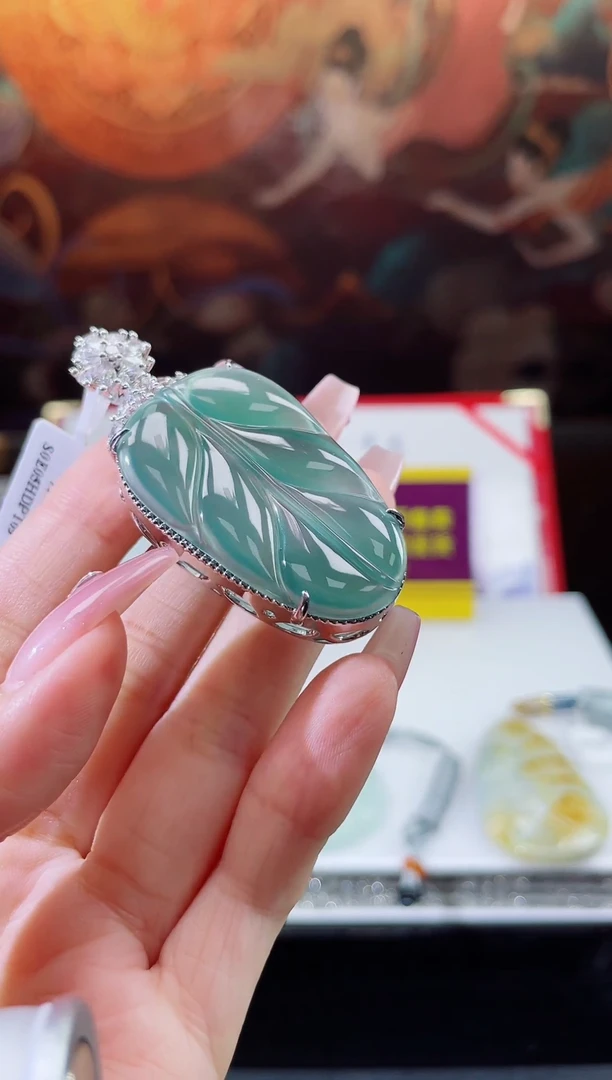 颈饰合金翡翠翡翠