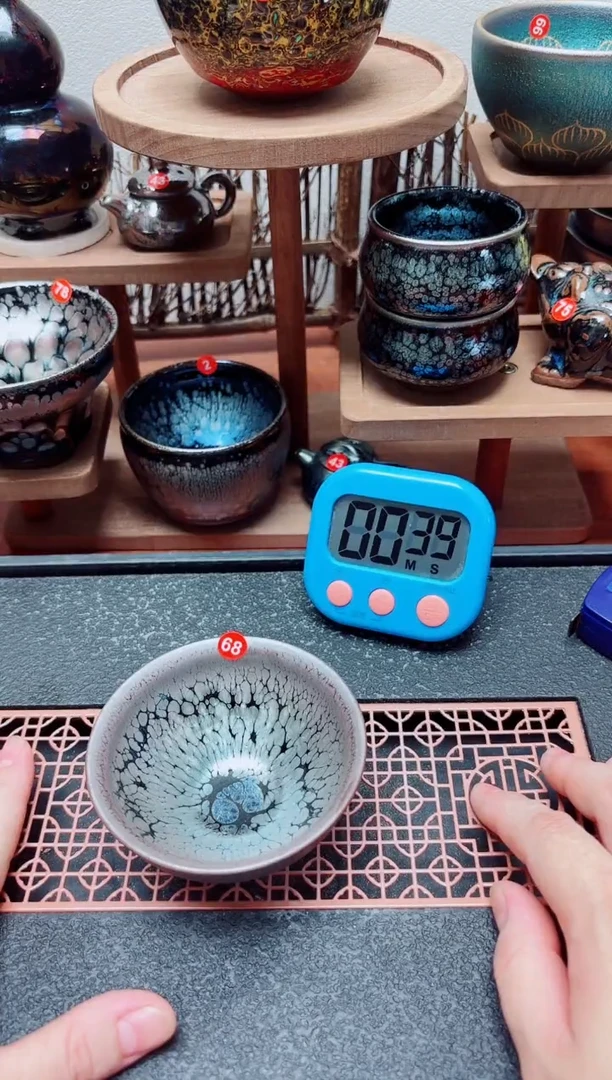 茶盏嗨**?68号建盏工匠茶器