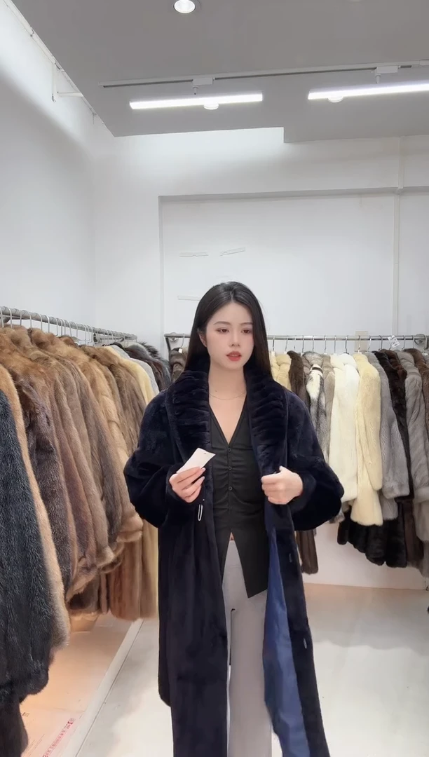 小橙子直播间炸福利啦 貂绒