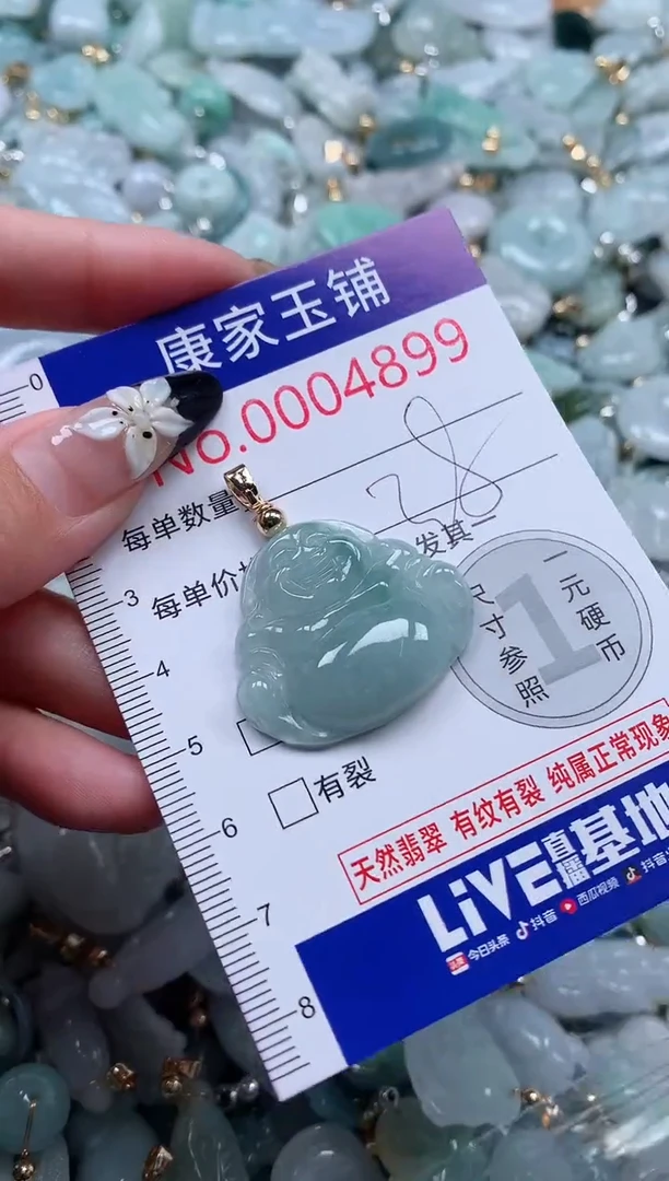 颈饰未镶嵌翡翠4899