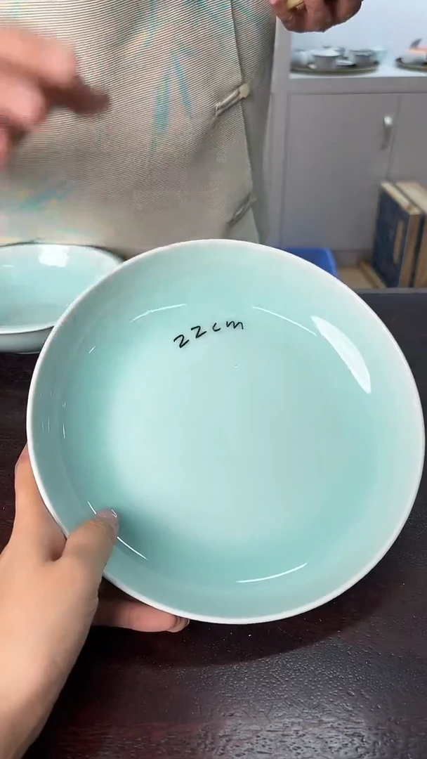 龙泉云间青瓷小米茶器