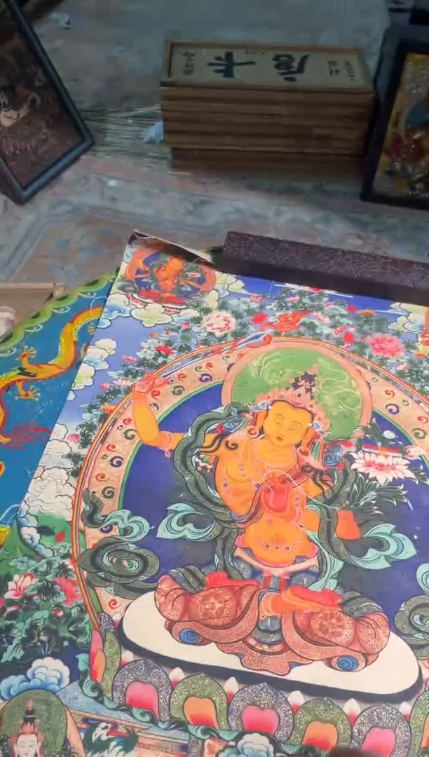 卷轴画东东唐卡tk16