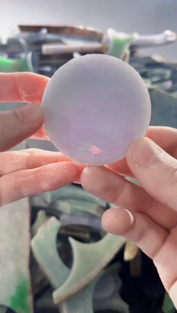 裸石翡翠缅甸翡翠A货文3238