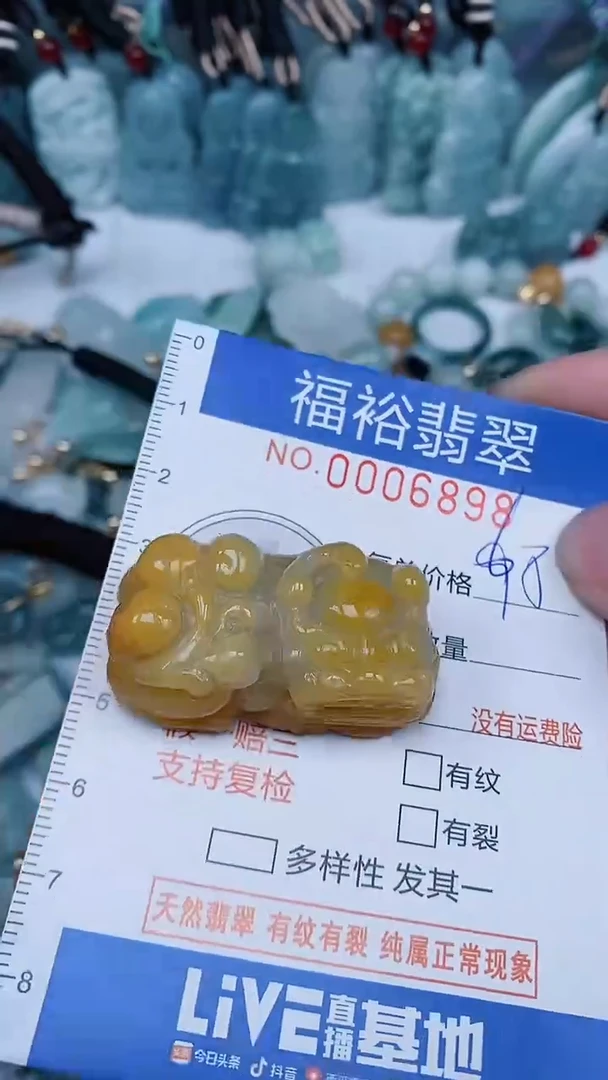 【闪购商品】翡翠颈饰未镶嵌...0006898