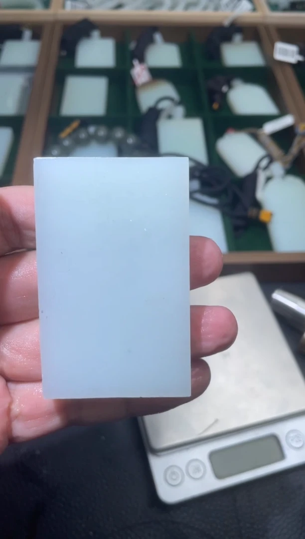 定制和田玉无事牌大46