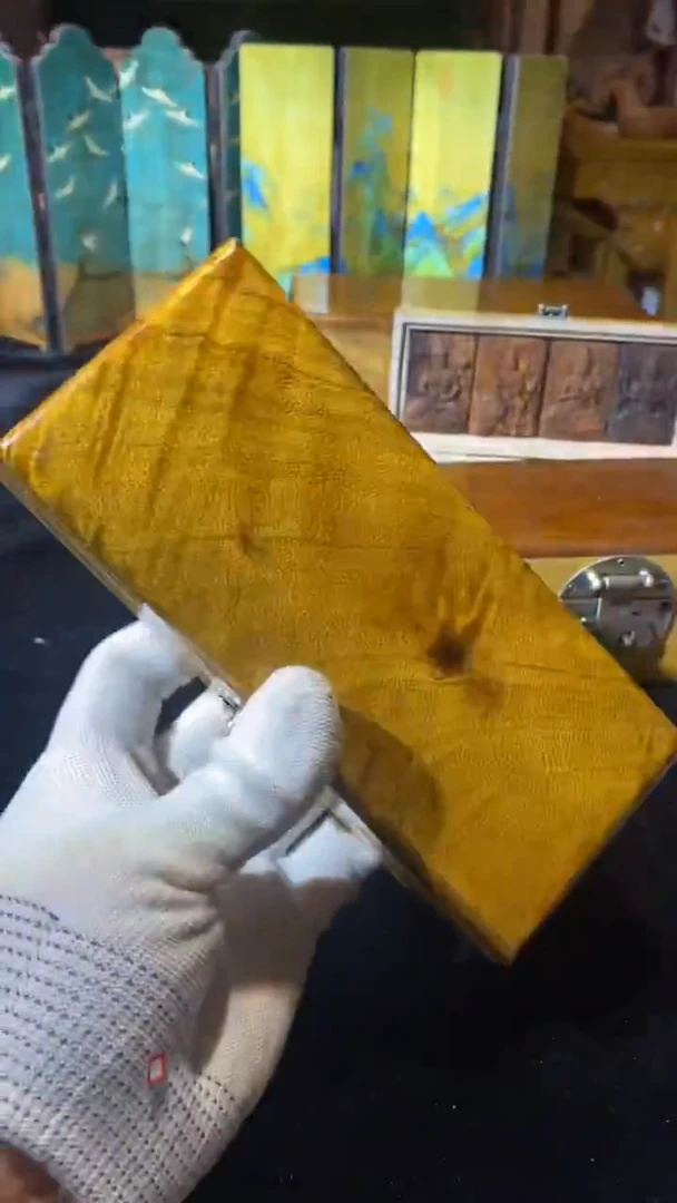 金丝楠220金丝楠木制品眼镜盒