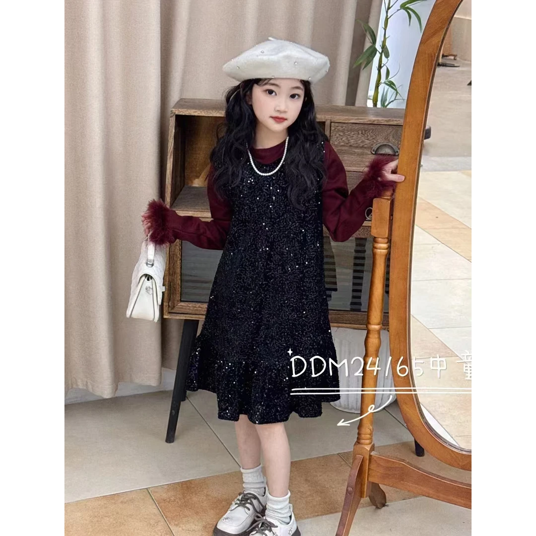 韩版女童时尚连衣裙