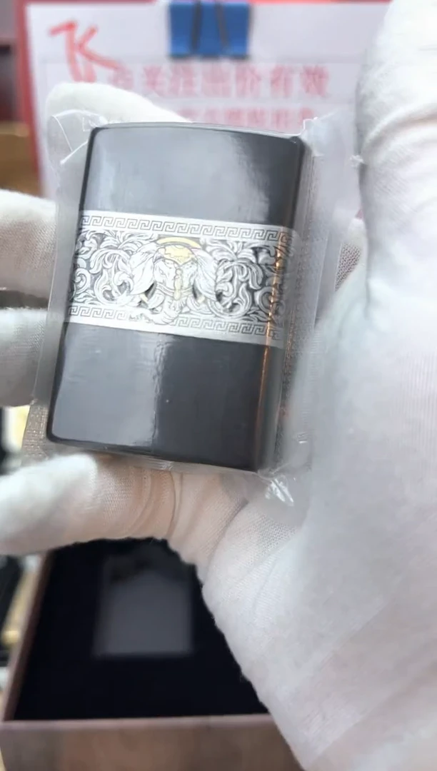 铜紫光檀如意吉象