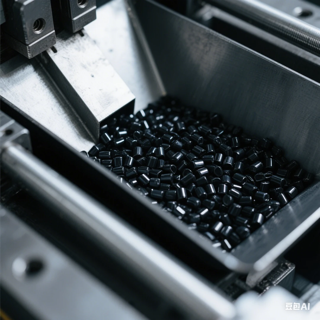 生成餐盘的染色黑色母粒PE6269高光高亮无污染