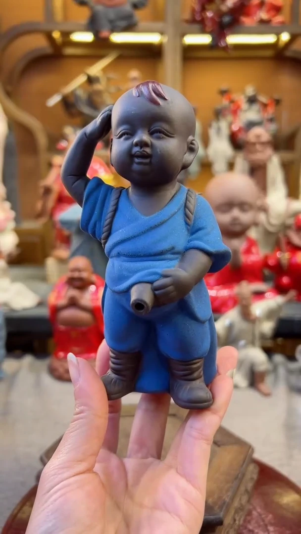 【闪购商品】紫砂茶宠器闵茶宠摆件