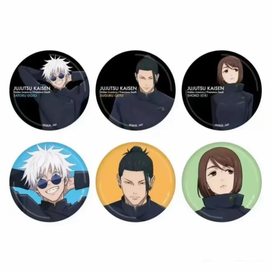 【怀玉 popup store快闪吧唧】 咒术回战日谷（全6款）盲盒代拆