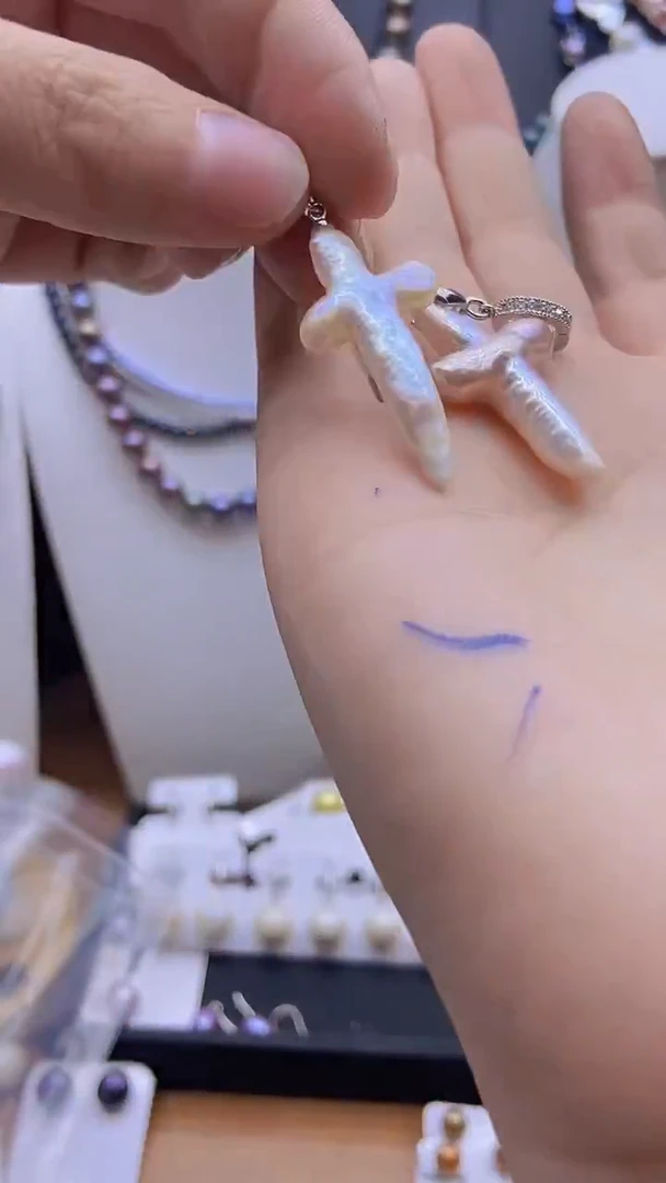 淡水珍珠未镶嵌颈饰1