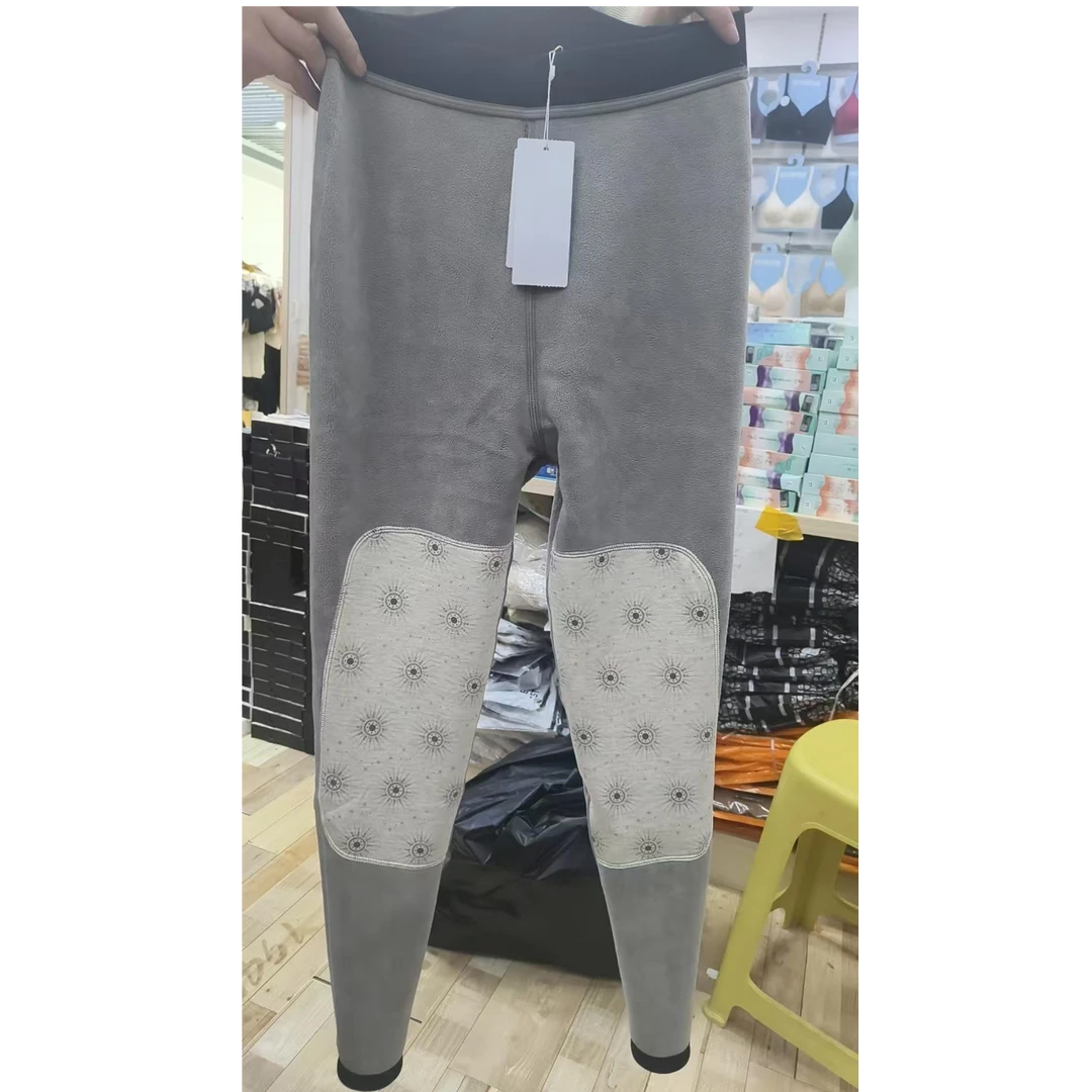 5233 情侣款秋冬保暖护膝打底裤 F61