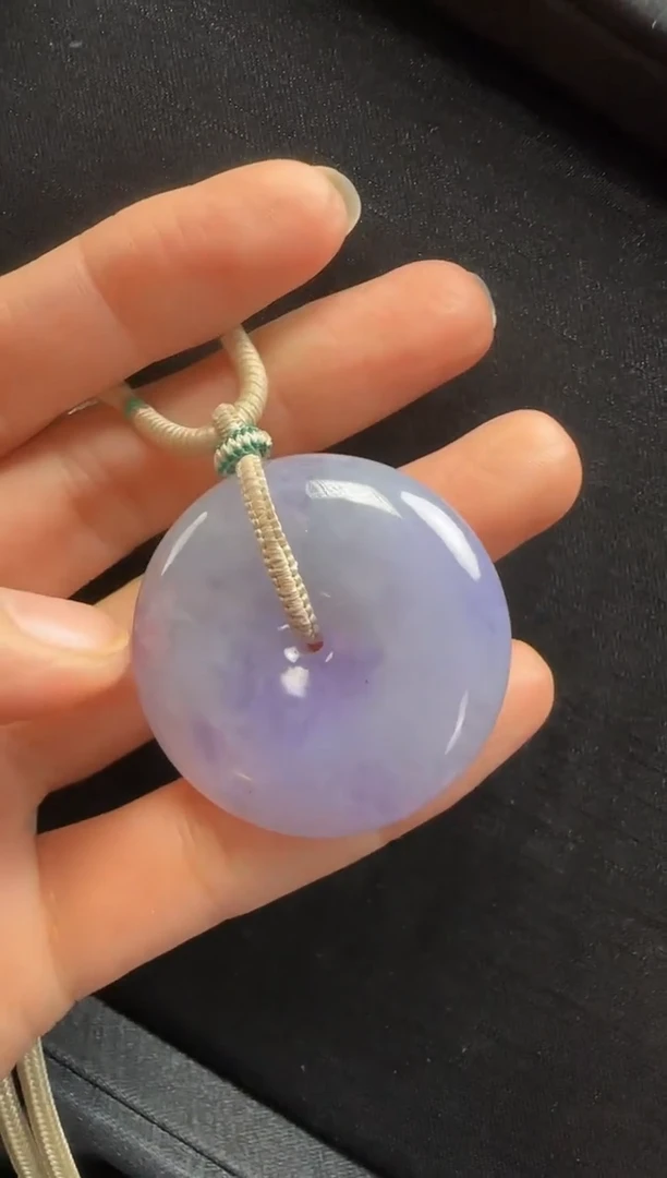 【闪购商品】翡翠颈饰未镶嵌646平安扣一个