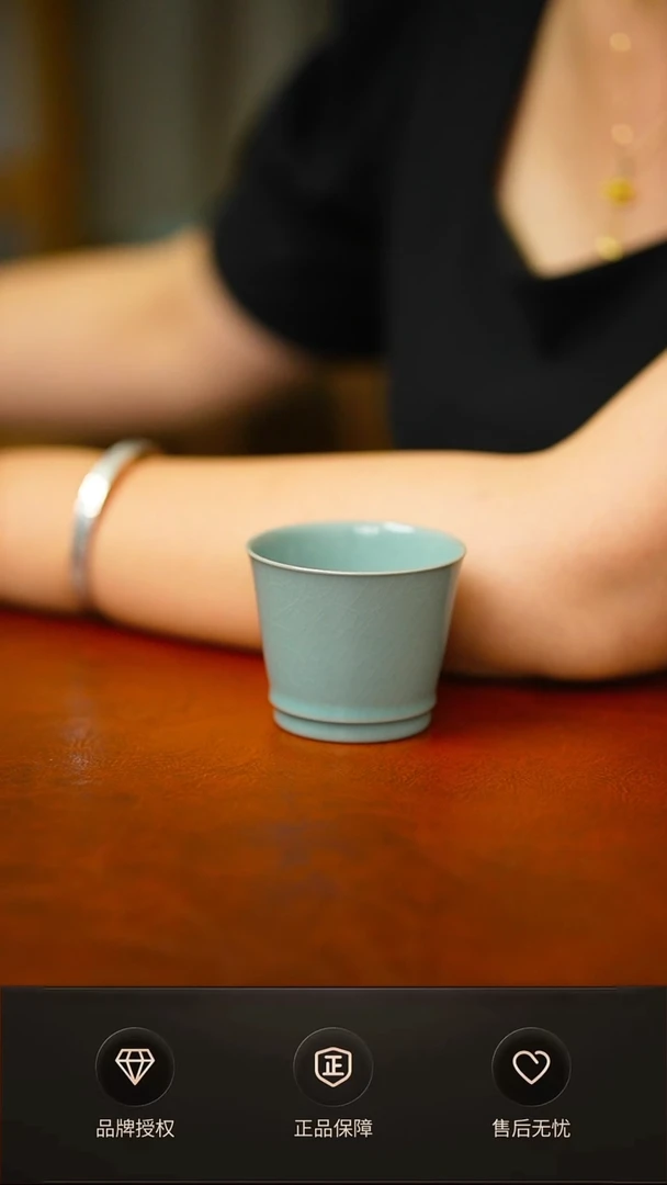 新品仿古冰桶杯    微瑕
