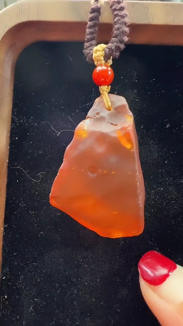 未镶嵌颈饰蜜蜡蜜蜡全皮吊坠