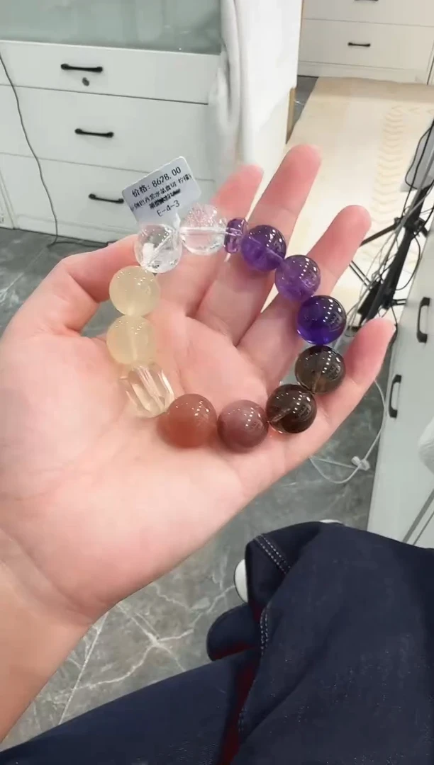 未镶嵌手链水晶手串