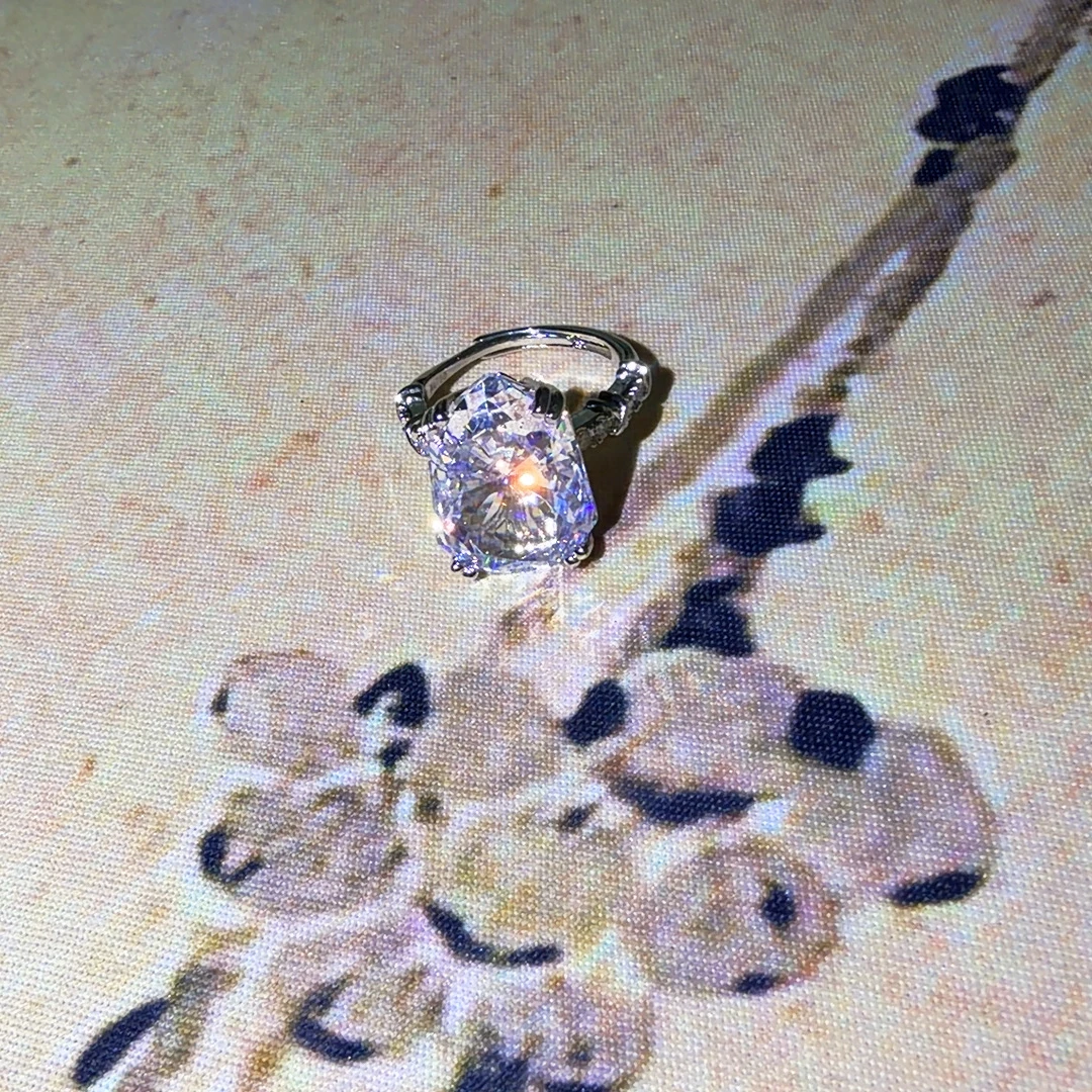 [南非甄选】 NFZX 高端定制 LC-1350  DIY套装 菱形【戒指