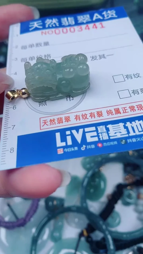 颈饰未镶嵌翡翠00003441