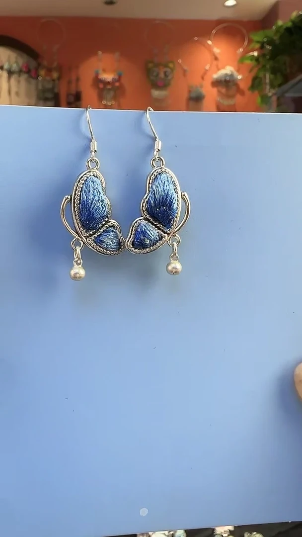 非遗那些刺绣耳环68