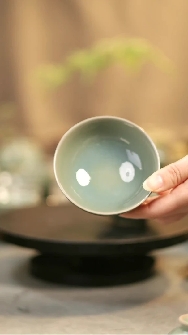 杯子瓷原产地原矿釉碗杯 窑变