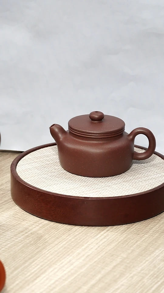 【闪购商品】紫砂茶壶底槽清扁德中壶