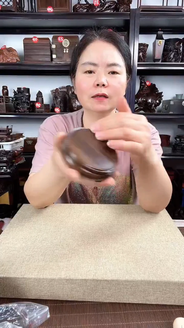 木实心圆老李红木工艺品
